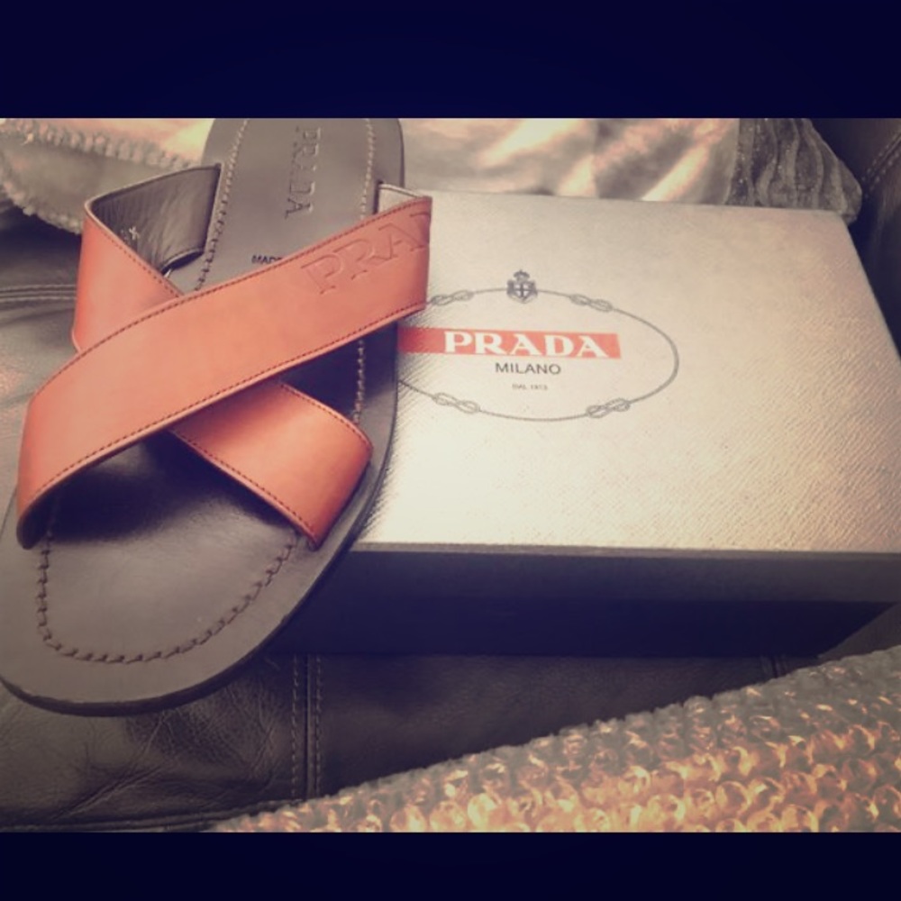 Prada men’s sandals